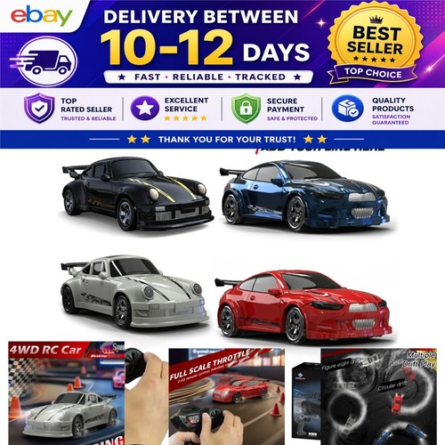 Drift car 4wd 2 - rc, 2.4g