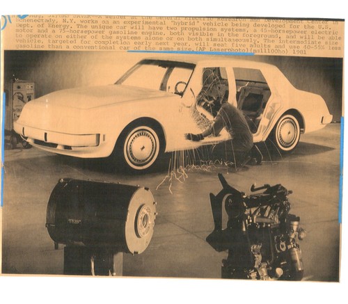 Automobile ibrida sperimentale